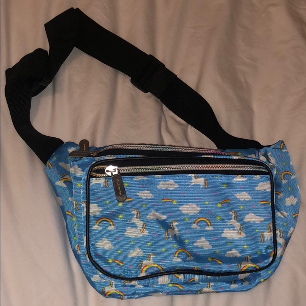 Rainbow unicorn Fannypack